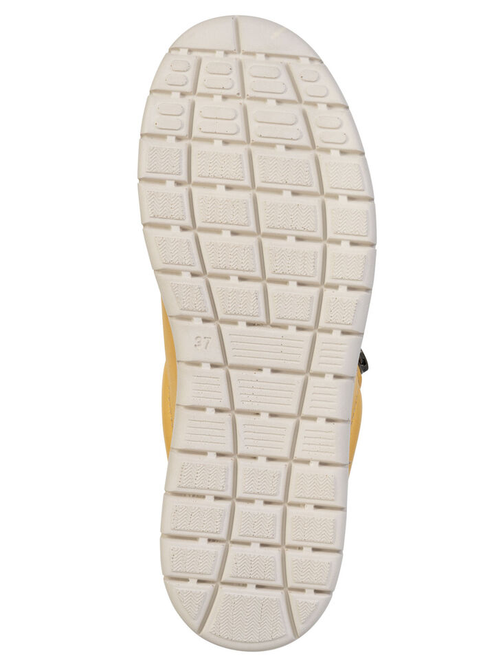 ELENA EDEN, bequeme Damen-Schn&uuml;rschuhe, Weite G, mit herausnehmbarem Fussbett GELB