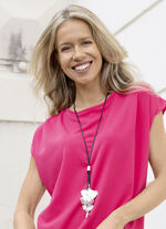 Halskette mit Ginkgo-Blätter 