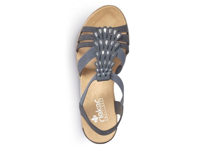 Rieker Sandalette mit interessantem Metallschmuck 