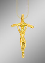 Klassischer Kreuz-Anhänger 