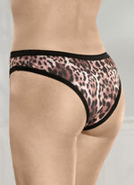 Dreierpack Slips mit Raubtierdessin