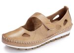 Gemini Mokassin-Slipper mit Lederspange CAMEL