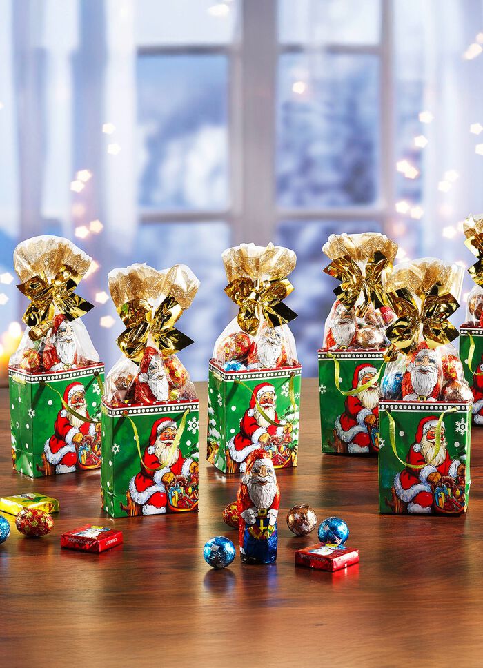 Weihnachtst&uuml;tchen, 5er-Set, mit s&uuml;sser F&uuml;llung 