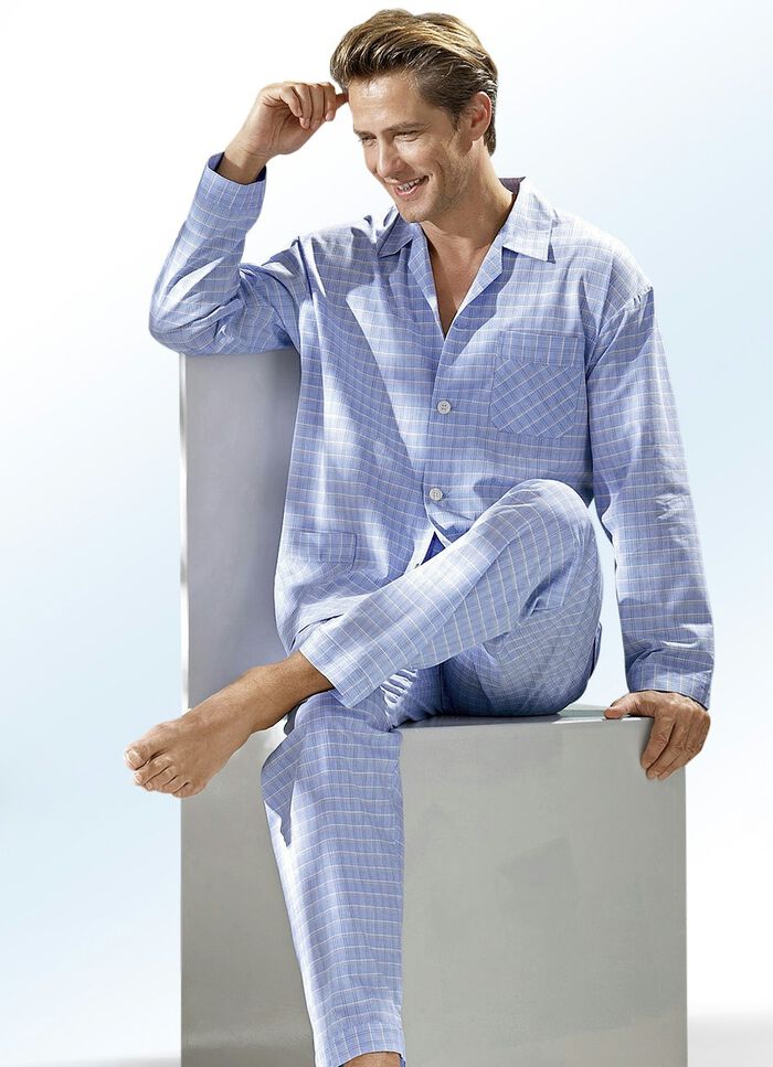 Pyjama, durchgekn&ouml;pft, gewebt 