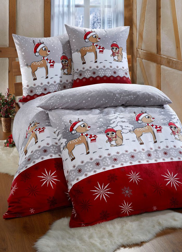 Soft-Biber Bettw&auml;sche-Garnitur von Florella 