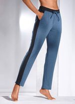 Hose mit Tunnelzugband MARINE-JEANSBLAU
