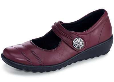 Slipper mit herausnehmbarem Lederfussbett, Weite G 