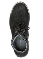 Waldl&auml;ufer, bequeme Damen-Stiefeletten, Weite G, mit herausnehmbarem Fussbett SCHWARZ