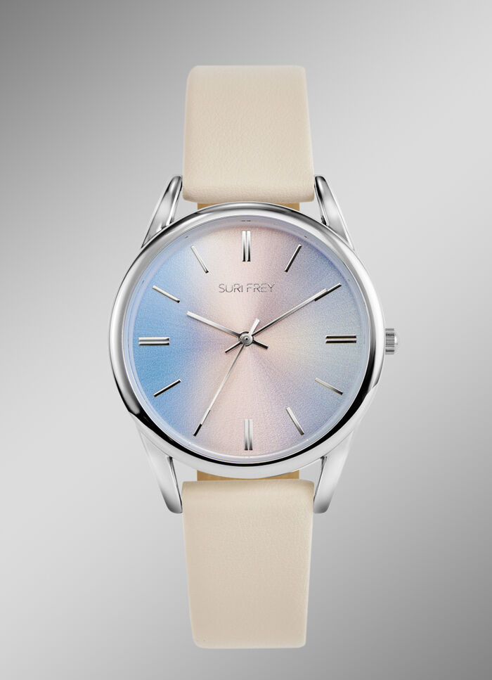 Quartz-Damenuhr mit Metallgehäuse  