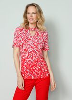 Shirt mit modischem Cut-Out 