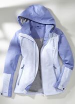 Funktionsjacke mit abnehmbarer Kapuze 