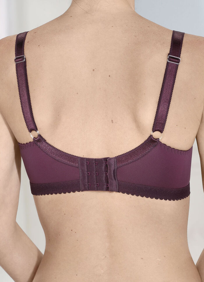 Laurina Zweierpack BH mit farbharmonischer Elastikspitze 