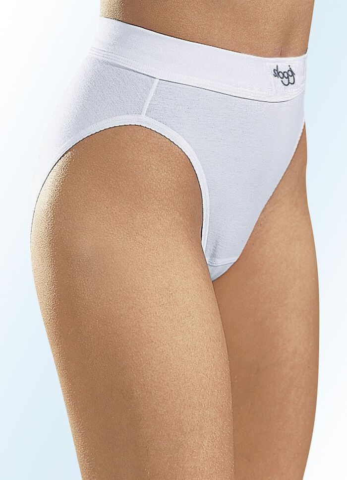 Sloggi Zweierpack Taillen-Mini-Slips WEISS
