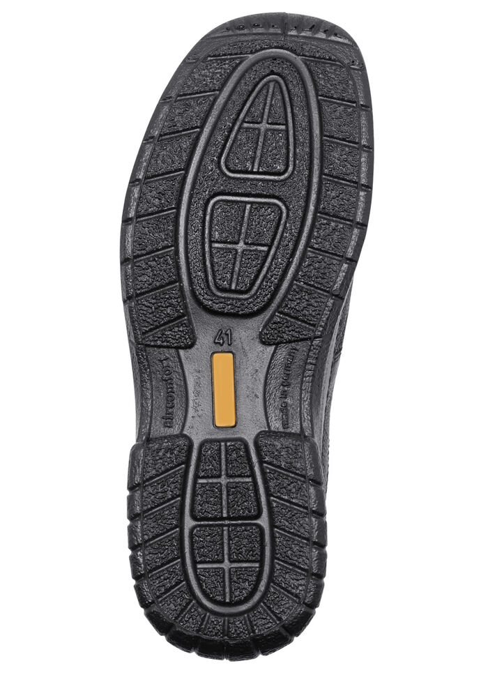 GINO GALANTE, klassische Herren-Schnürschuhe, mit herausnehmbarem Fussbett SCHWARZ