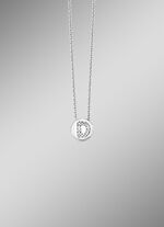 Buchstaben-Anhänger mit Ankerkette 