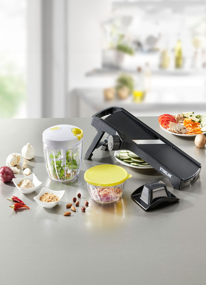 Universalhobel mit separater Reibe, 9-teilig 