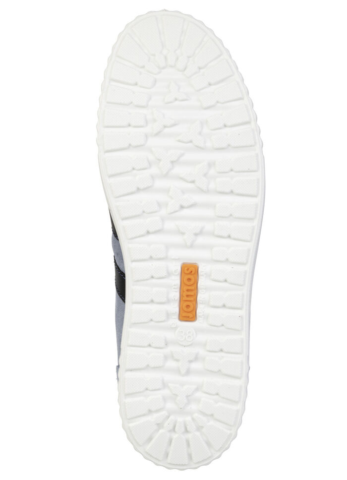 Sportliche Damen-Schnürschuhe, Weite H, mit herausnehmbarem Fussbett BLAU