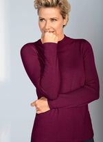 Pullover mit Modal-Anteil BEERE