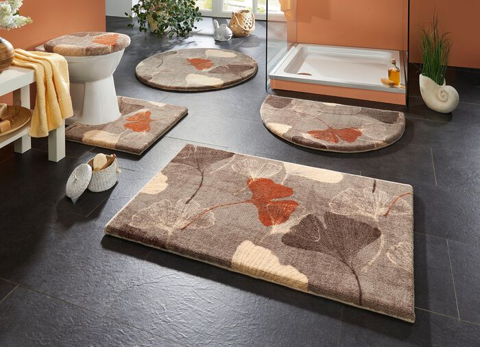 Badgarnitur, auch besonders f&uuml;r Rollstuhl und Rollator geeignet TERRA-BRAUN