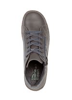 ELENA EDEN, bequeme Damen-Boots, Weite G, mit herausnehmbarem Fussbett GRAU-ALTSILBER