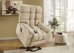 Relaxsessel mit Aufstehhilfe, Massage- und W&auml;rmefunktion CREME