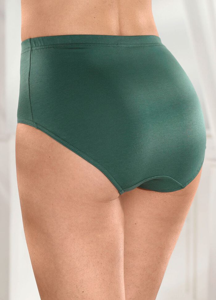 Viererpack Slips mit Gummizug im Bund 