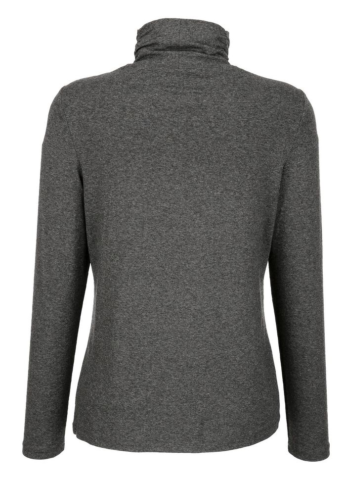 Shirt mit Raffungen in 5 Farben 