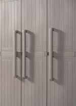 Ger&auml;teschrank, 3-t&uuml;rig GRAU