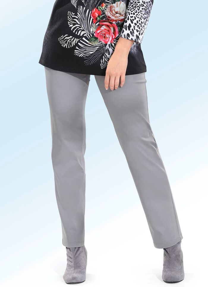 Soft-Stretch-Hose in bequemer Schlupfform 