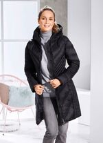 Kurzmantel mit fester Kapuze 