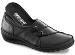 Gemini Slipper aus Rind-Nappaleder SCHWARZ