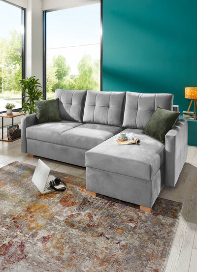 Polsterecke mit Bettfunktion 