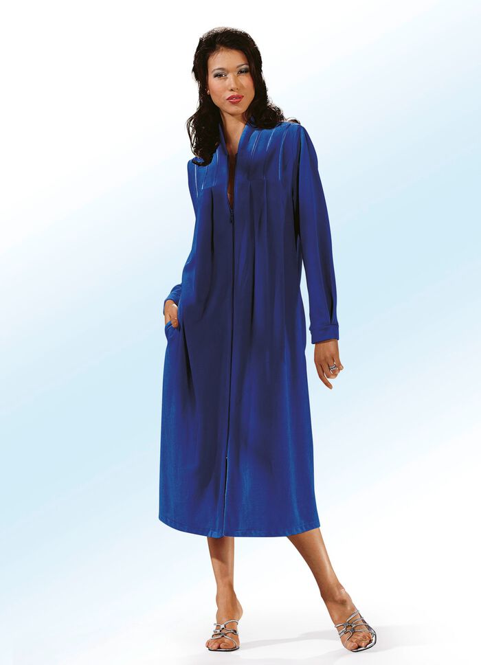 COMODO Hausmantel in 4 Farben ROYALBLAU