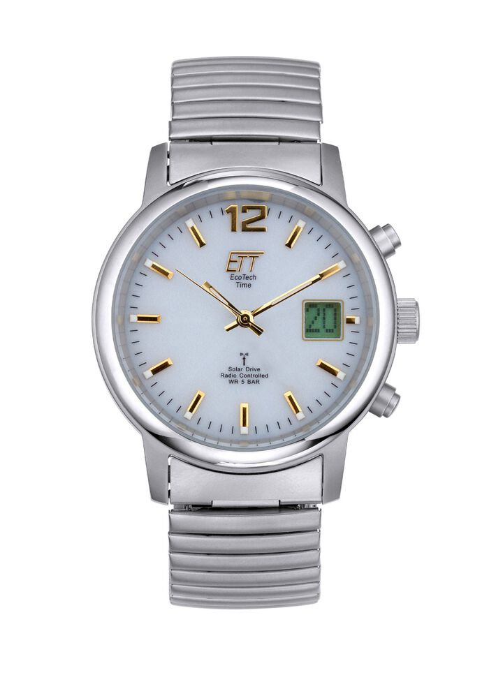 &laquo;ETT&raquo;-Funk-Solar-Herrenuhr 