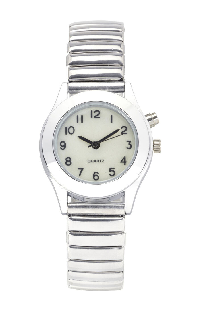 Armbanduhr mit Stretcharmband 