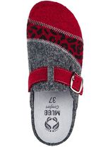 Mubb, klassische Damen-Hausschuhe, Weite H, mit herausnehmbarem Fussbett 