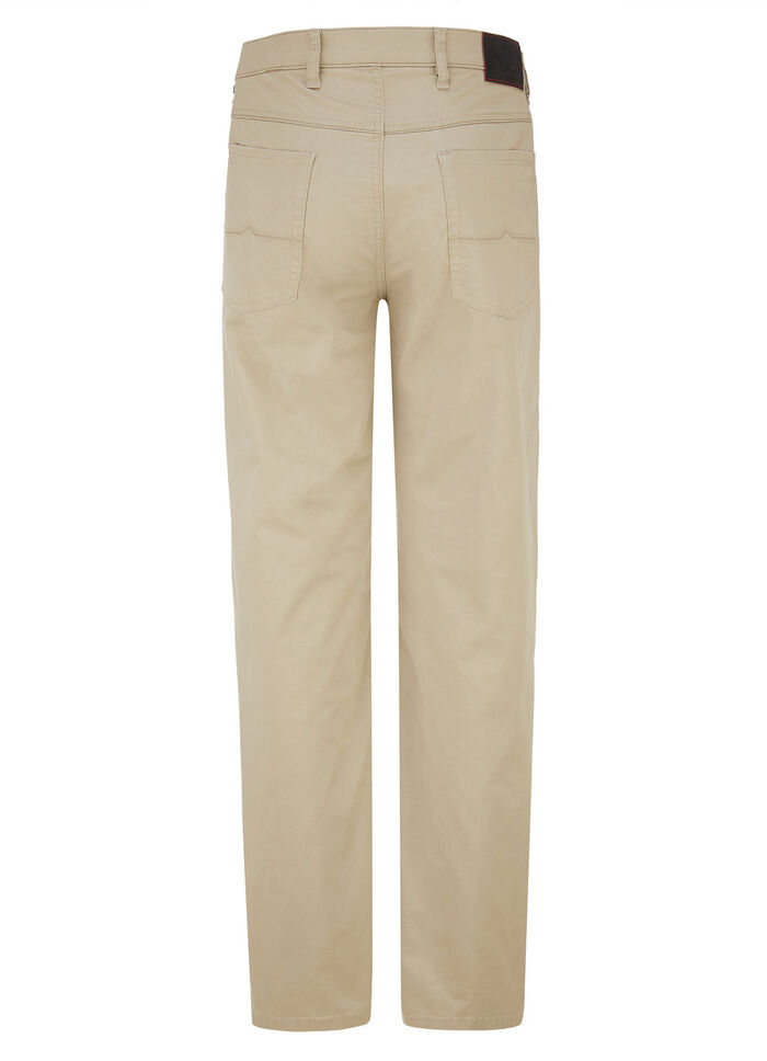 Sommerliche Hose von &laquo;Suprax&raquo; mit Dehnbund in 3 Farben BEIGE