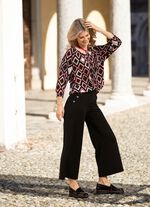 Tunika mit farbbrillantem Druck 