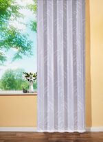 Vorhang mit Bleibandabschluss sowie Automatikfaltenband 