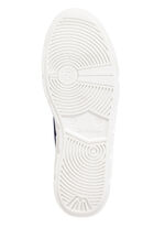 Sneaker mit Synthetik-Besatz JEANS-WEISS