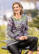 Shirt mit farbbrillantem Inkjet-Druck 