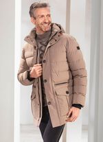Steppjacke mit abtrennbarer Kapuze 