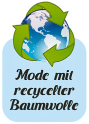 Mode mit recycelter Baumwolle