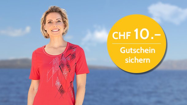 Newsletter 10 CHF Gutschein